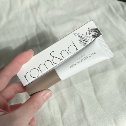 ハンオールブロウカラ/rom&nd/眉マスカラを使ったクチコミ(6枚目)