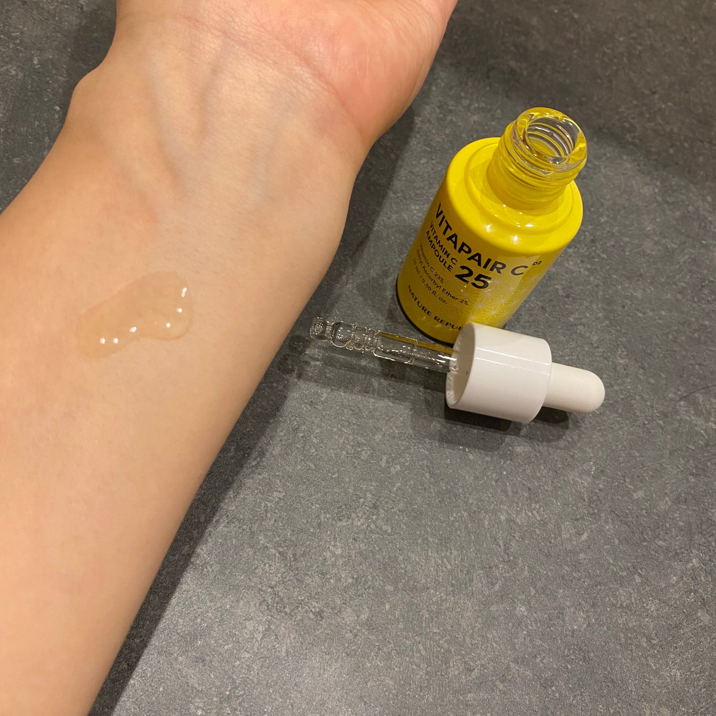 ビタペアC ビタミンC25アンプル/ネイチャーリパブリック/美容液を使ったクチコミ(2枚目)