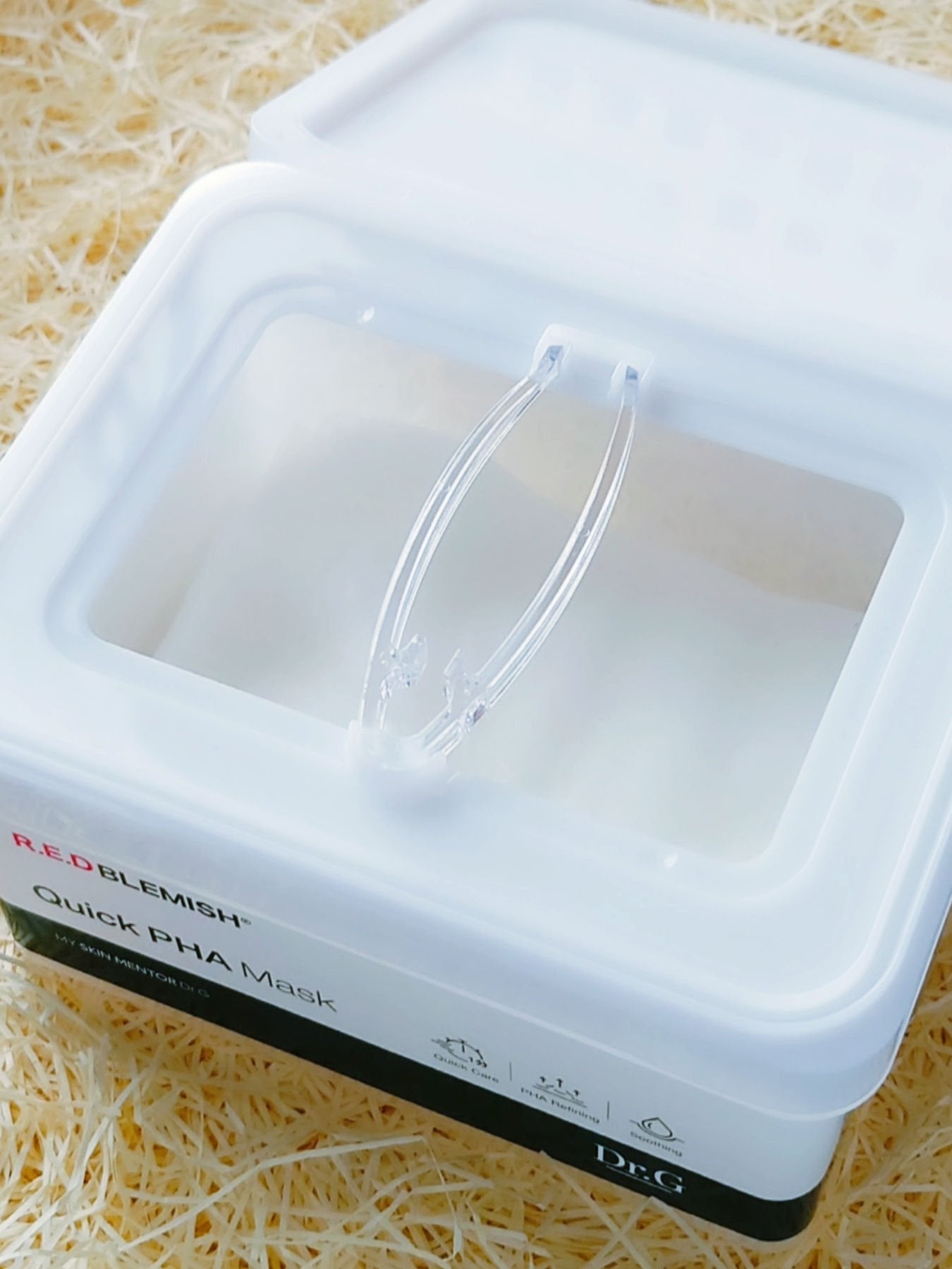 レッドブレミッシュクイックPHAシートマスク/Dr.G/シートマスク・パックを使ったクチコミ(4枚目)