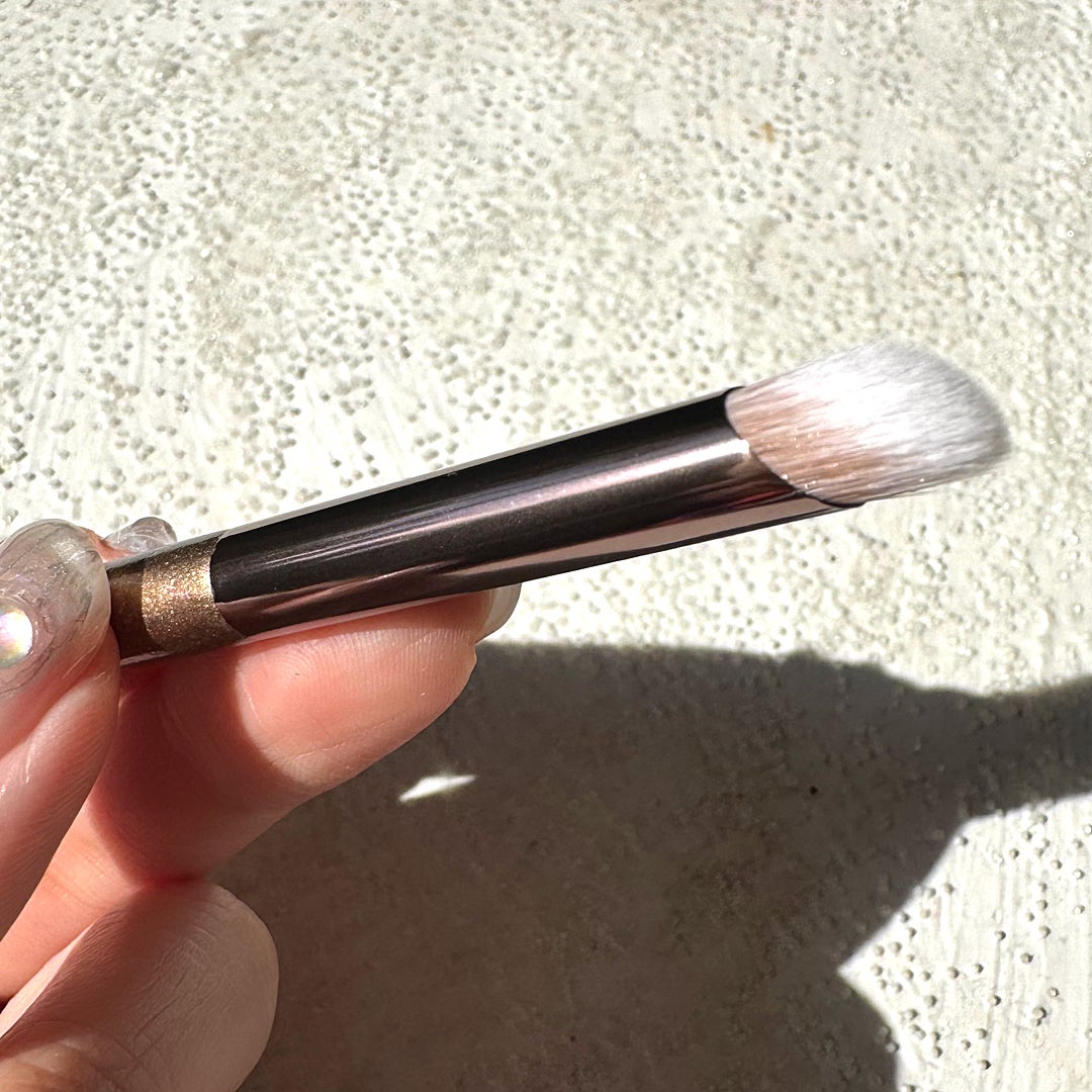 Wポイントメイクブラシ/SHOBIDO/メイクブラシを使ったクチコミ(4枚目)