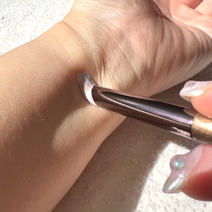 Wポイントメイクブラシ/SHOBIDO/メイクブラシを使ったクチコミ(5枚目)