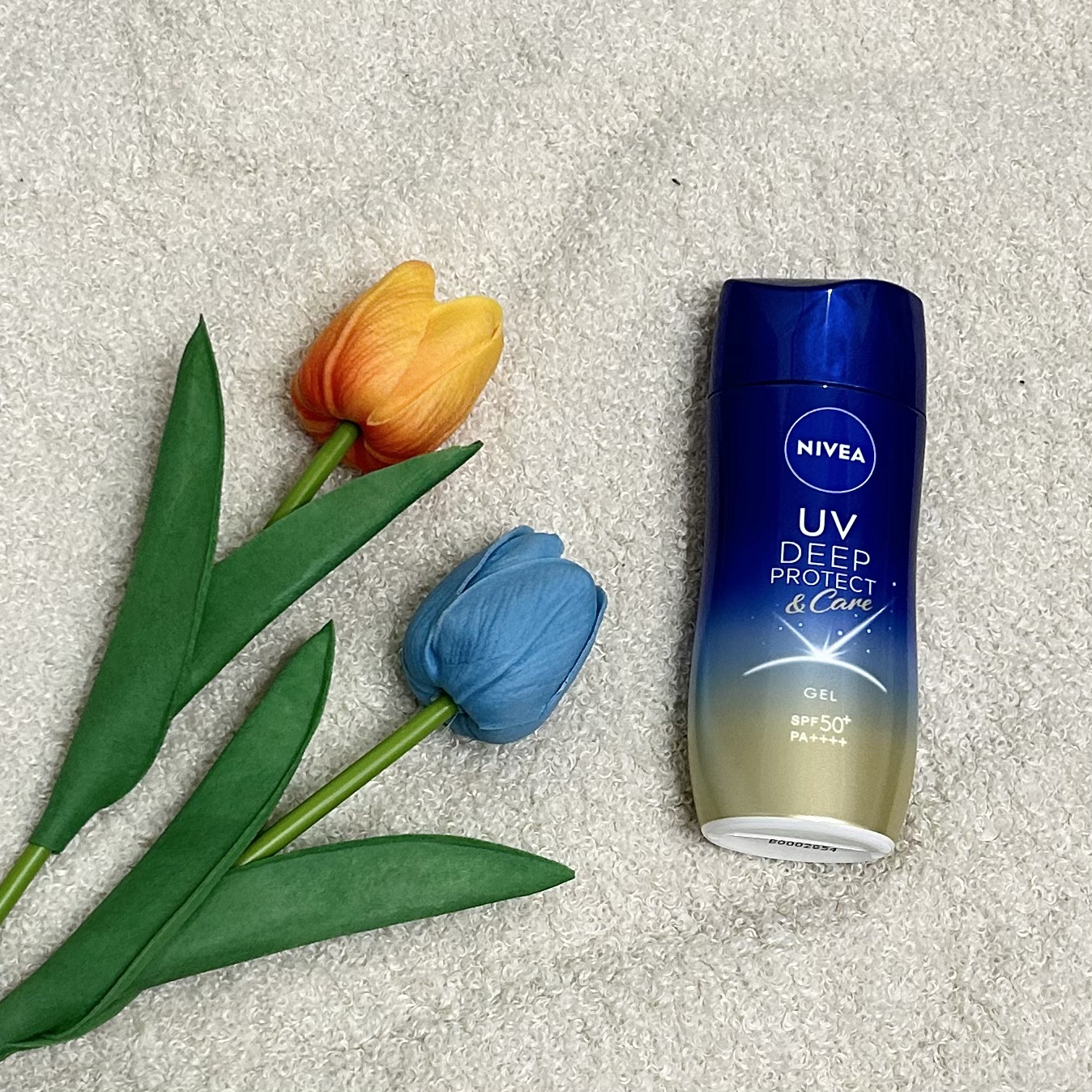 ニベアUV ディープ プロテクト＆ケア ジェル/ニベア/日焼け止めジェルを使ったクチコミ（1枚目）