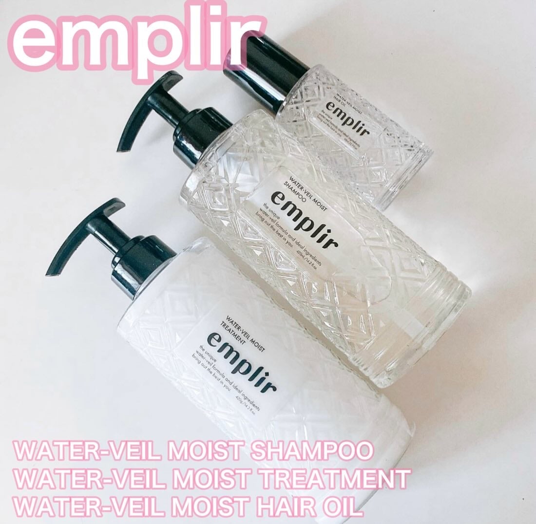 ウォーターベール モイストシャンプー/トリートメント/emplir/市販シャンプーを使ったクチコミ(1枚目)