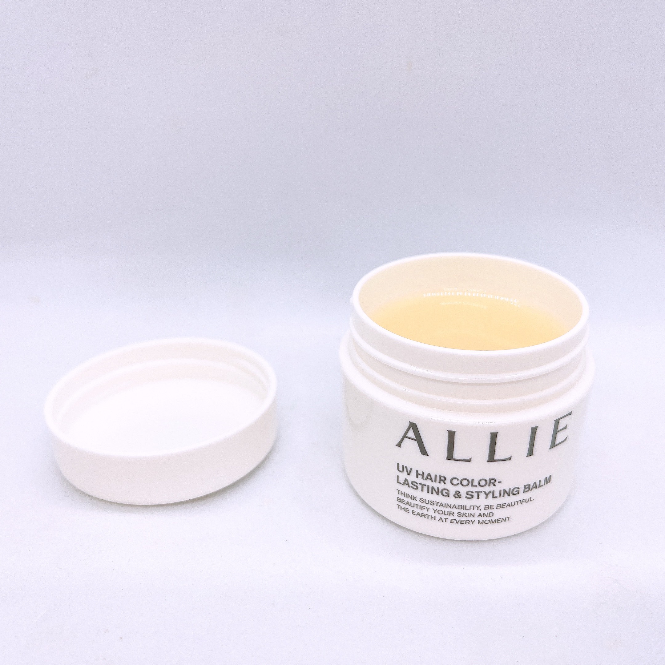 アリィー クロノビューティ UV ヘアカラーラスティング＆スタイリング バーム/アリィー/ヘアバームを使ったクチコミ（2枚目）