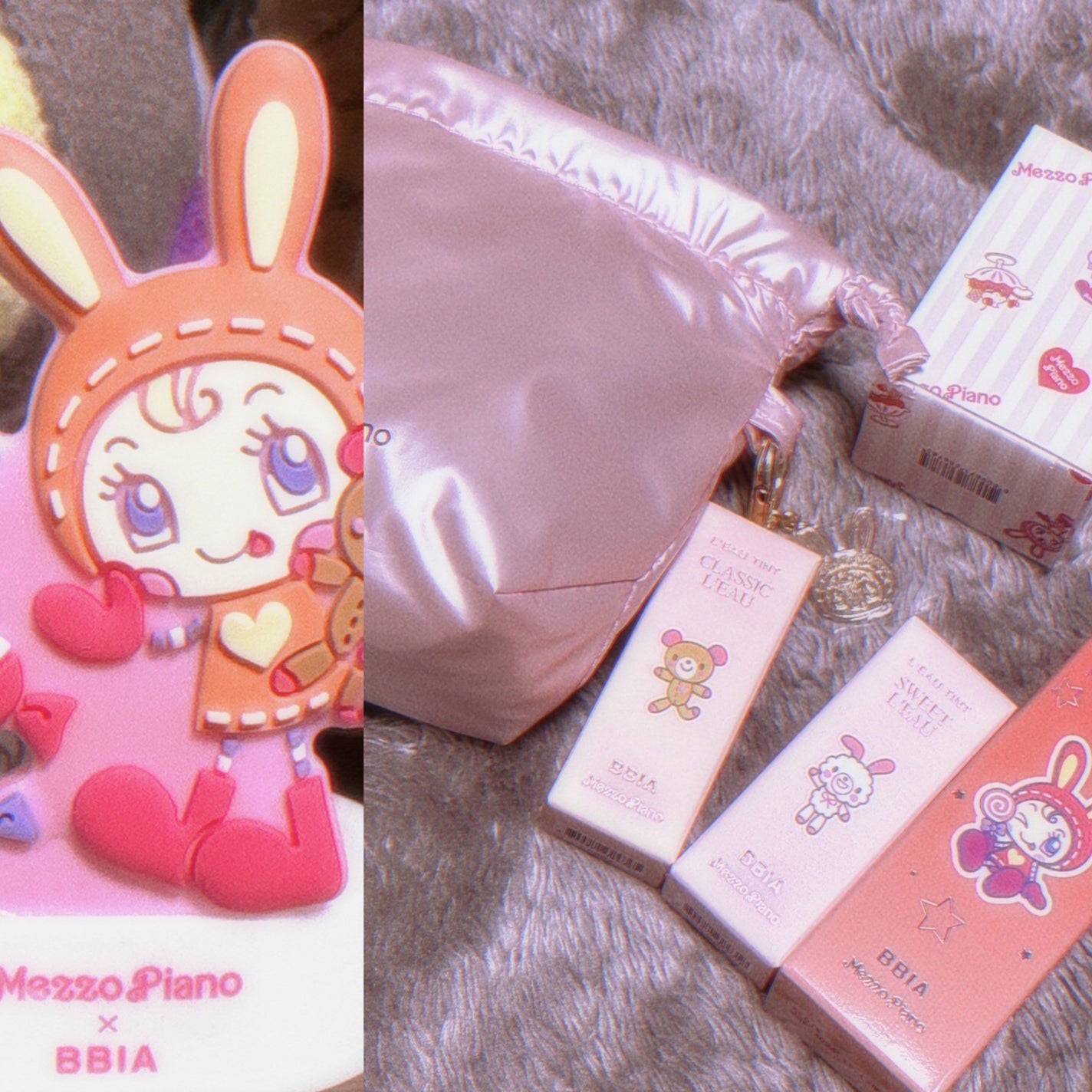 みかんぬ on LIPS 「BBIAとメゾピアノのコラボリップ届いた☺️巾着がめっちゃかわ..」(1枚目)