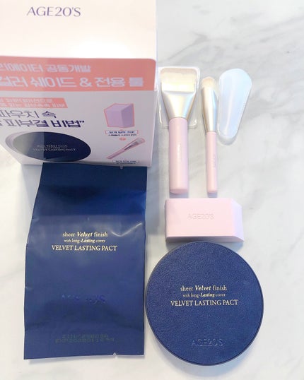 ヴェルヴェットラスティングパクト/AGE20’s/その他ファンデーションを使ったクチコミ(1枚目)