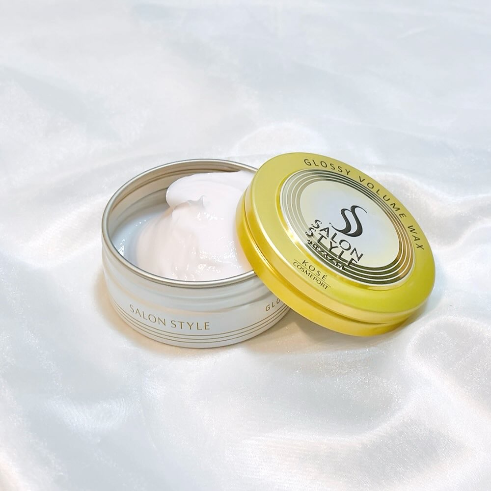 サロンスタイル ヘアワックス （グロッシーボリューム）/サロンスタイル/ヘアワックス・クリームを使ったクチコミ（1枚目）