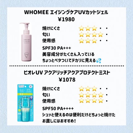 スキンアクア スーパーモイスチャージェル/スキンアクア/日焼け止めジェルを使ったクチコミ(7枚目)