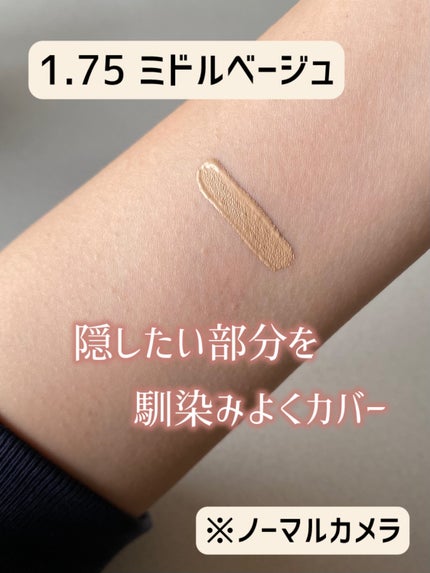 カバーパーフェクション チップコンシーラー/the SAEM/リキッドコンシーラーを使ったクチコミ(2枚目)