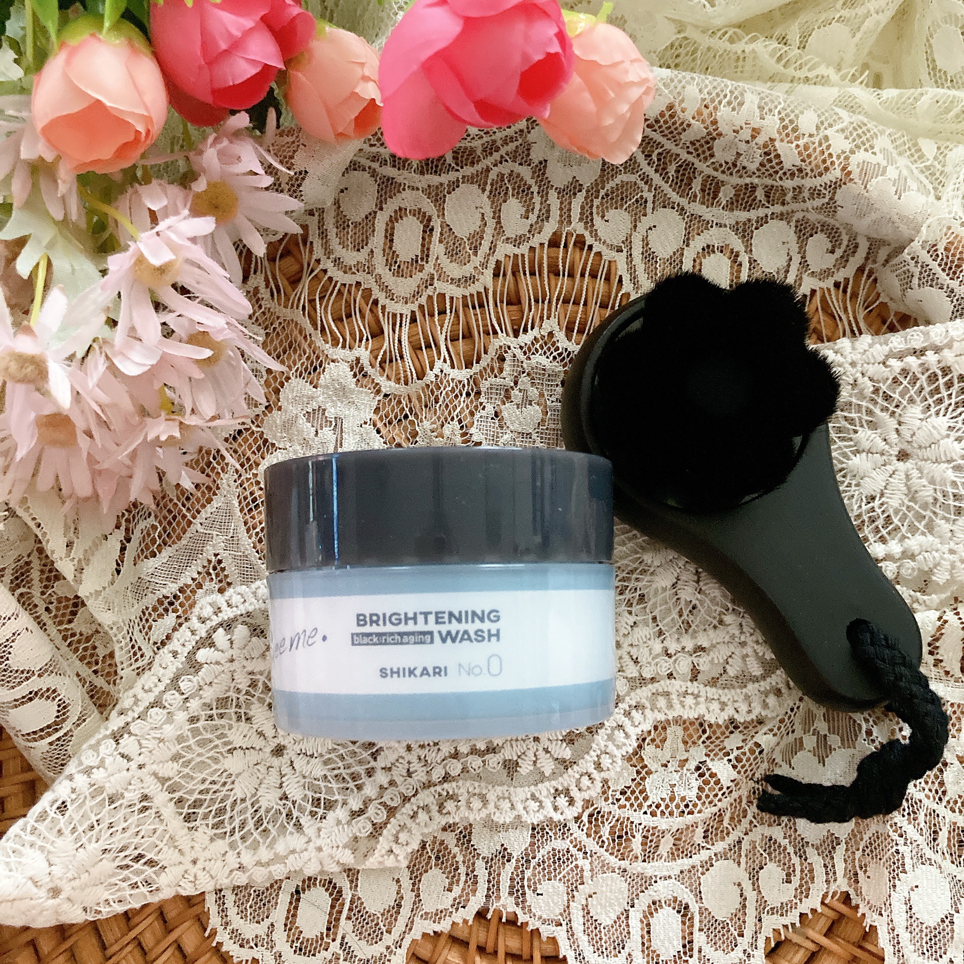 BRIGHTENING WASH black/SHIKARI/洗い流すパック・マスクを使ったクチコミ（1枚目）