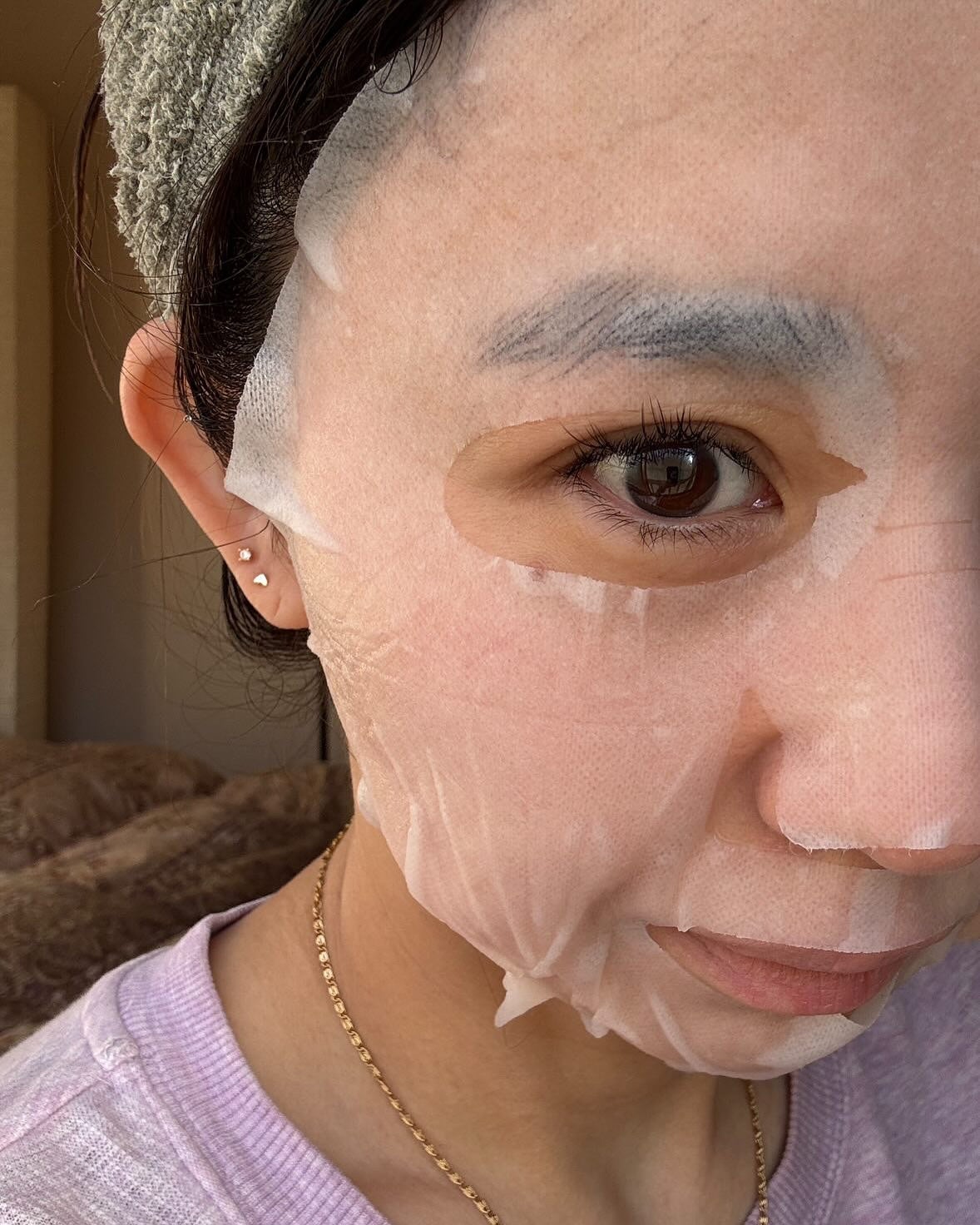 リズム べース デイリーケアマスク(ブラック)/RISM/シートマスク・パックを使ったクチコミ(2枚目)