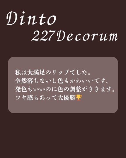 ブラーグロイリップティント/Dinto/リップティントを使ったクチコミ(4枚目)