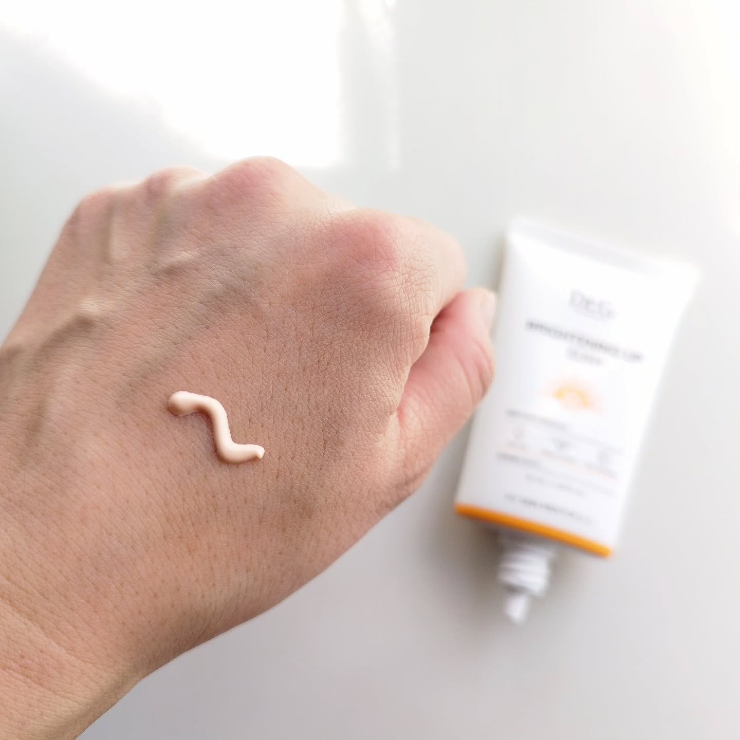 ブライトニングアップサンプラス/Dr.G/日焼け止めクリームを使ったクチコミ（3枚目）