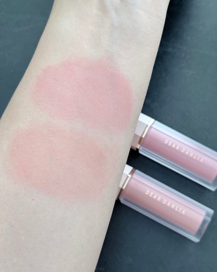 ペタルドロップリキッドブラッシャー/DEAR DAHLIA/リキッドチークを使ったクチコミ(3枚目)