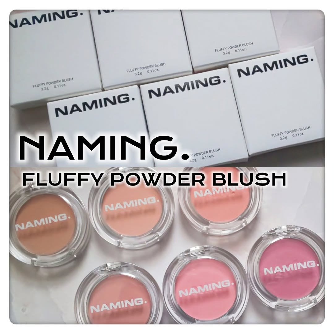 ネーミング フラッフィーパウダーブラッシュ/NAMING./パウダーチークを使ったクチコミ(1枚目)