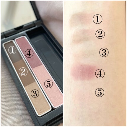 デザイニングアイブロウ3D(デュアルカラー)/KATE/パウダーアイブロウを使ったクチコミ(2枚目)