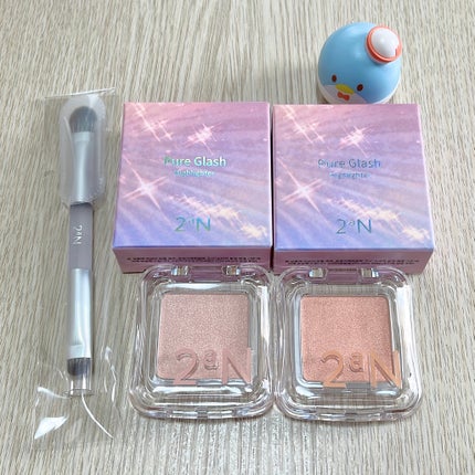 ピュアグラッシュ ハイライター/2aN/パウダーハイライトを使ったクチコミ(1枚目)
