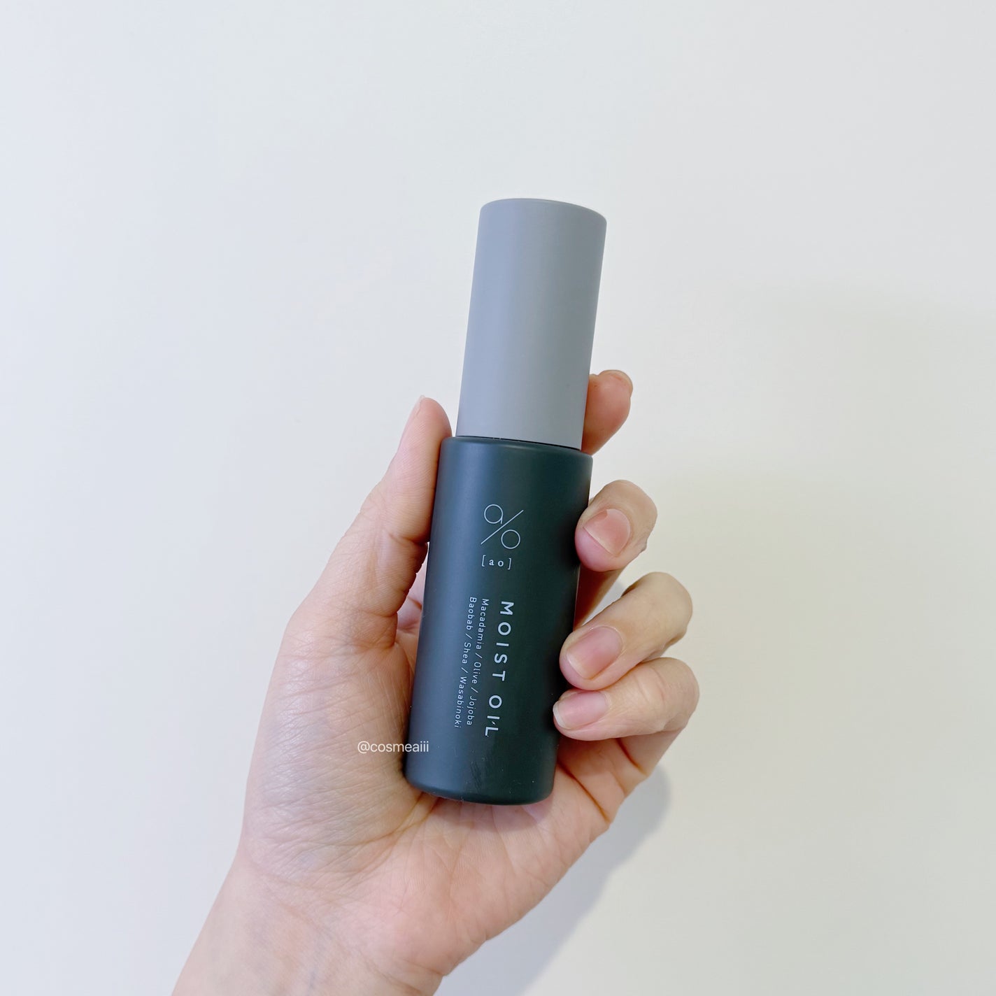 碧 モイストオイル〈金木犀〉/碧(ao)/アウトバストリートメントを使ったクチコミ(2枚目)