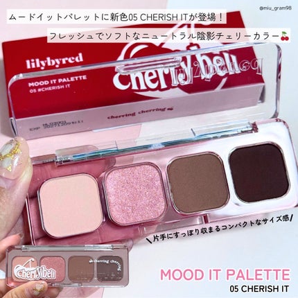 ムードイットパレット/lilybyred/マルチパレットを使ったクチコミ(5枚目)