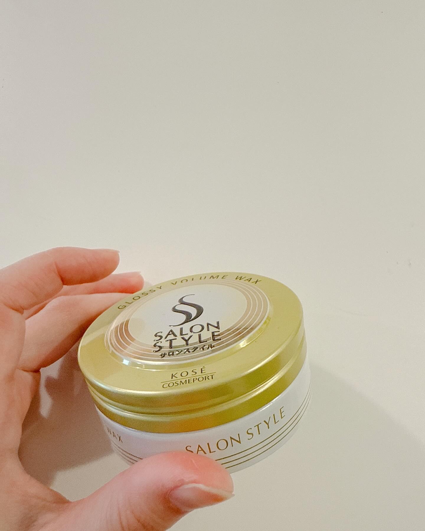 サロンスタイル ヘアワックス （グロッシーボリューム）/サロンスタイル/ヘアワックス・クリームを使ったクチコミ（2枚目）