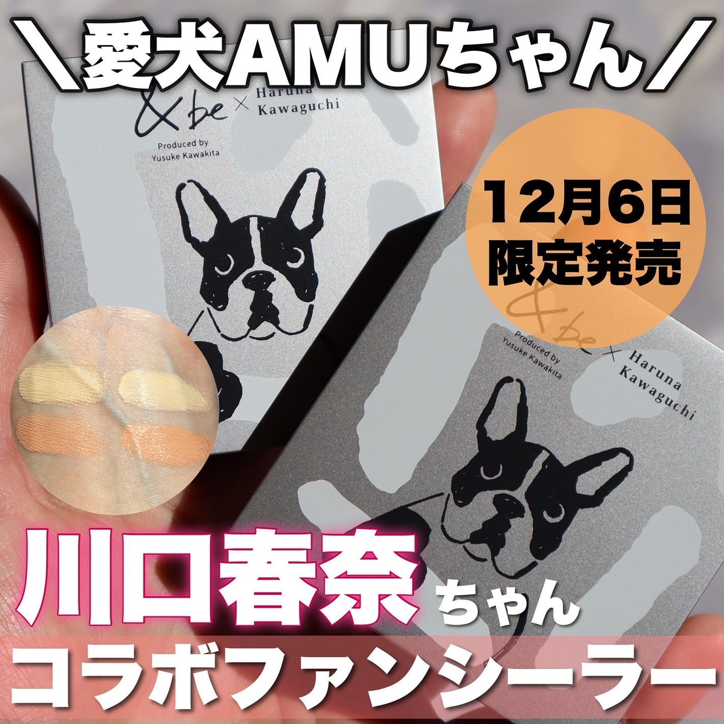 &be ファンシーラー/&be/パレットコンシーラーを使ったクチコミ(1枚目)