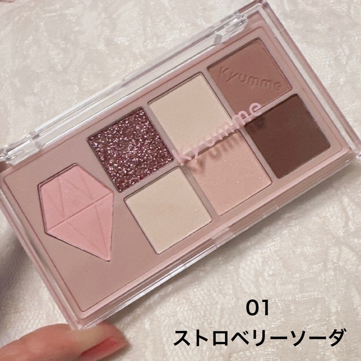 KM マルチパーパスパレット/DAISO/アイシャドウパレットを使ったクチコミ(2枚目)