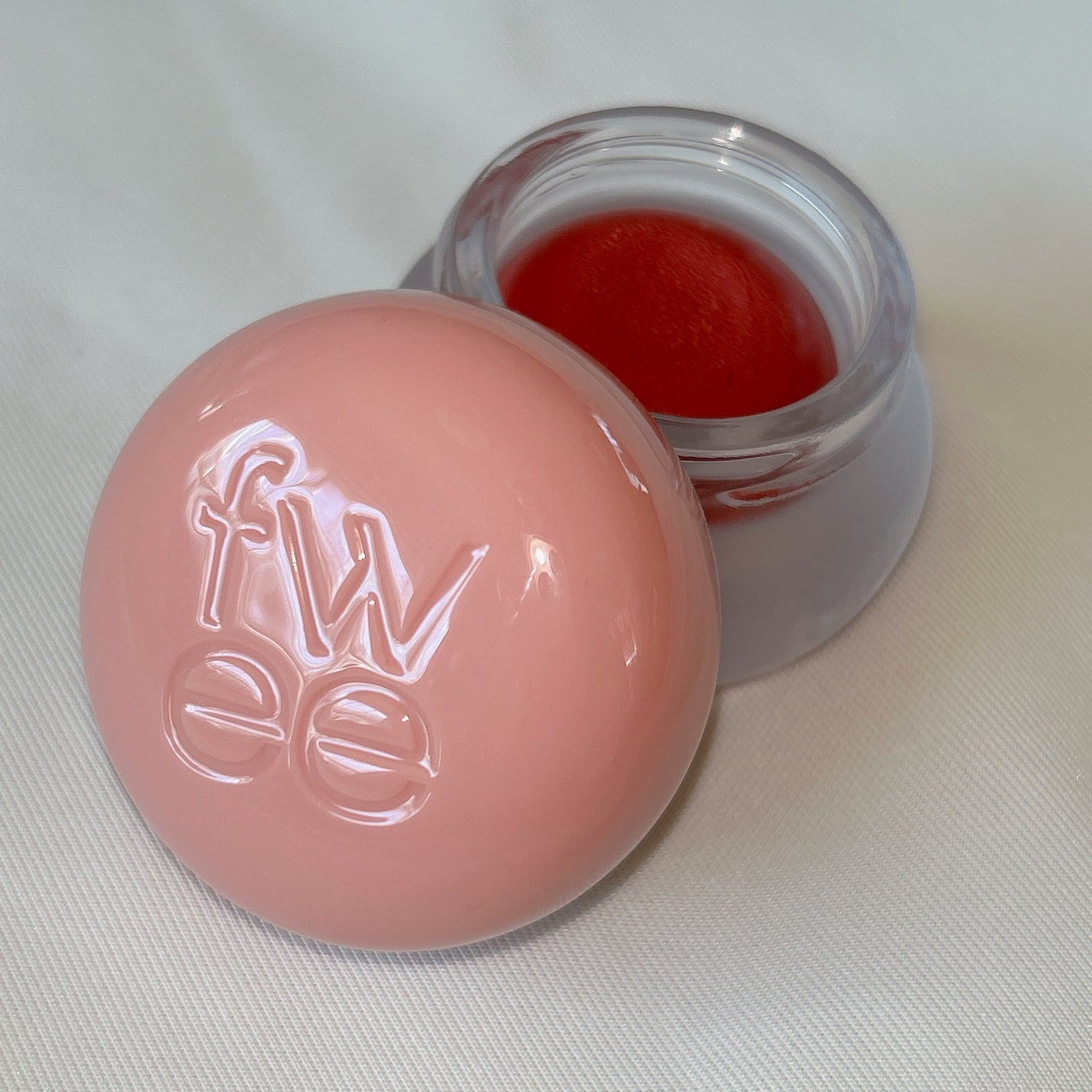 リップアンドチーク ブラーリープリンポット/fwee/口紅を使ったクチコミ(1枚目)