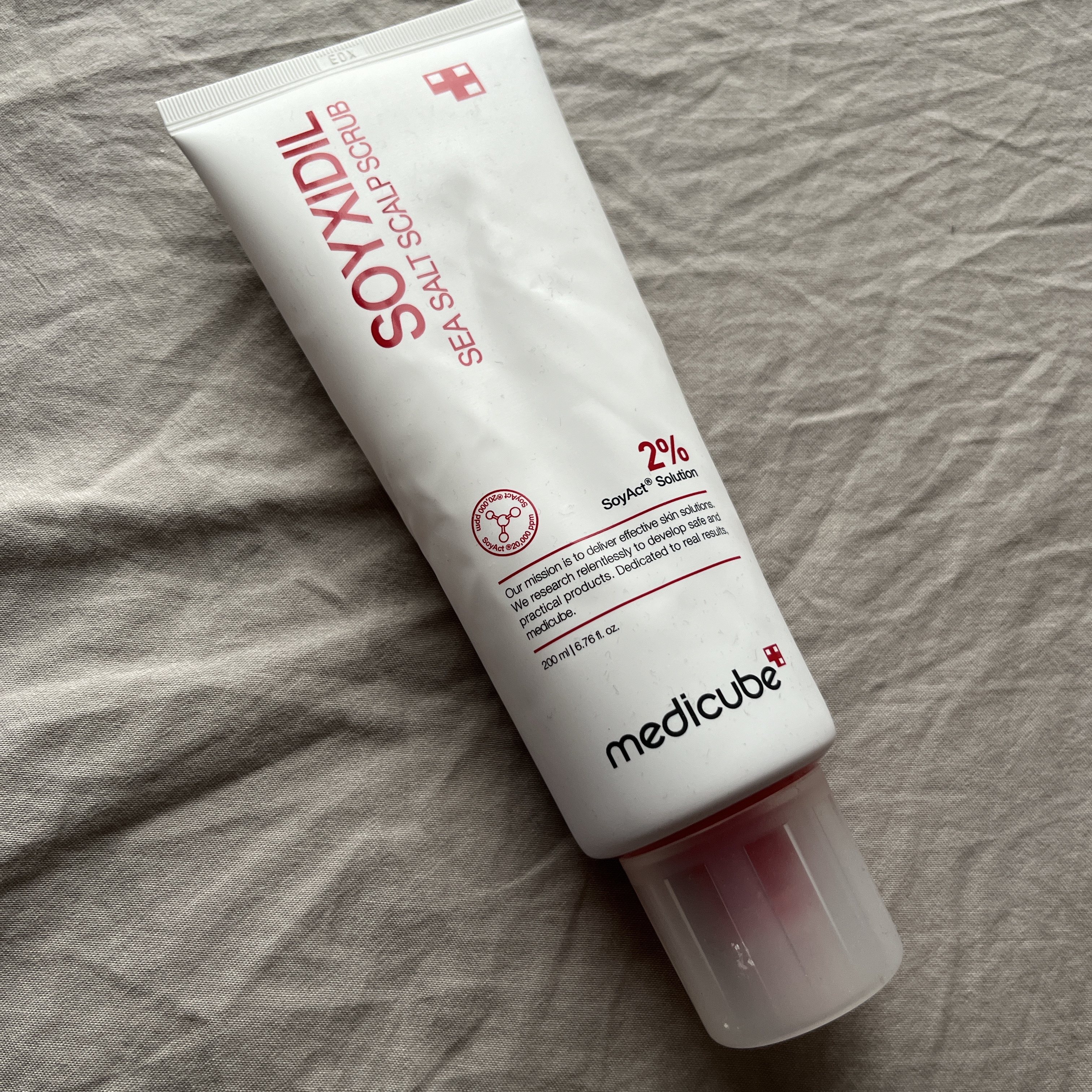 シーソルトヘッドスクラブ/MEDICUBE/ヘッドスクラブを使ったクチコミ（1枚目）