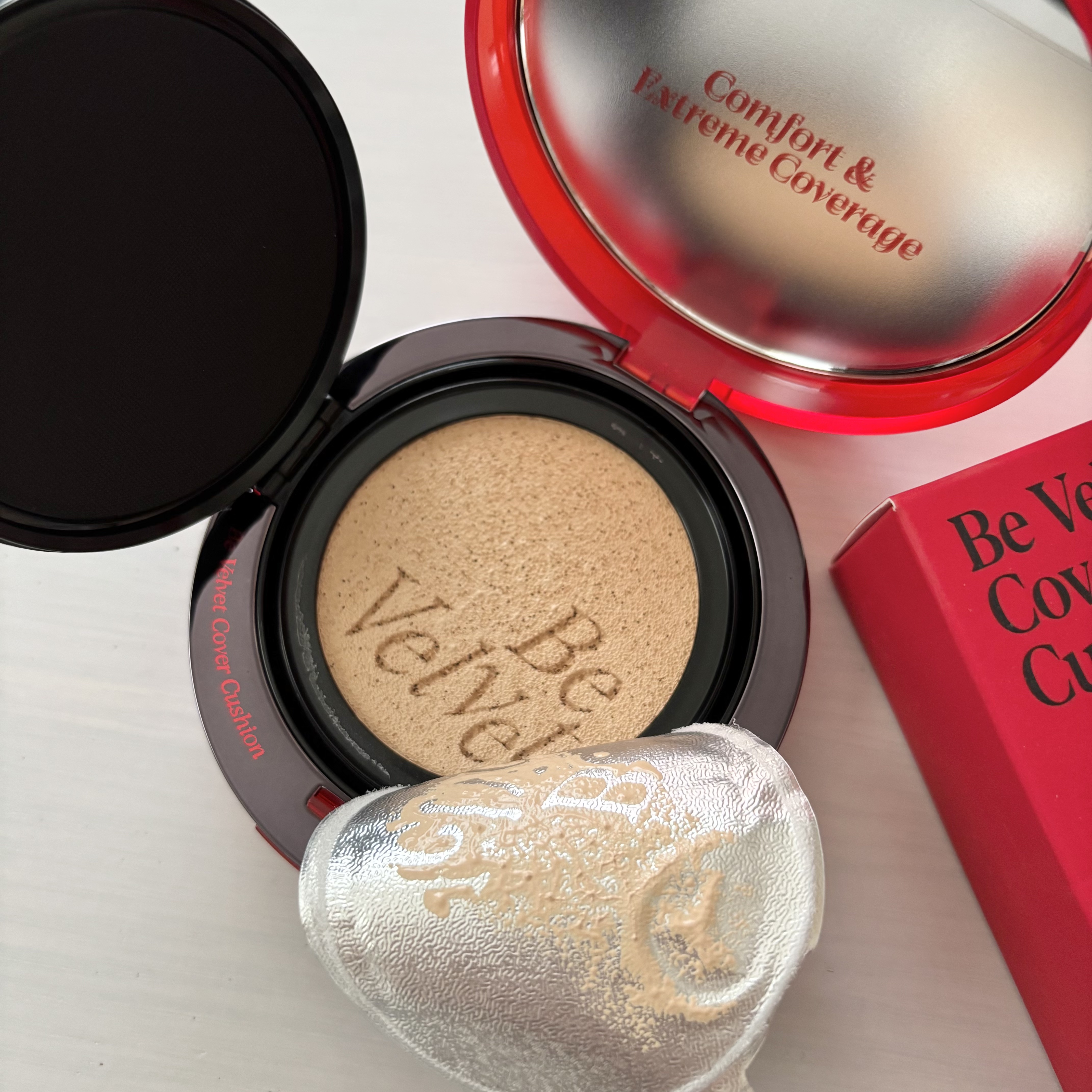 ビーベルベットカバークッション/espoir/クッションファンデーションを使ったクチコミ（2枚目）