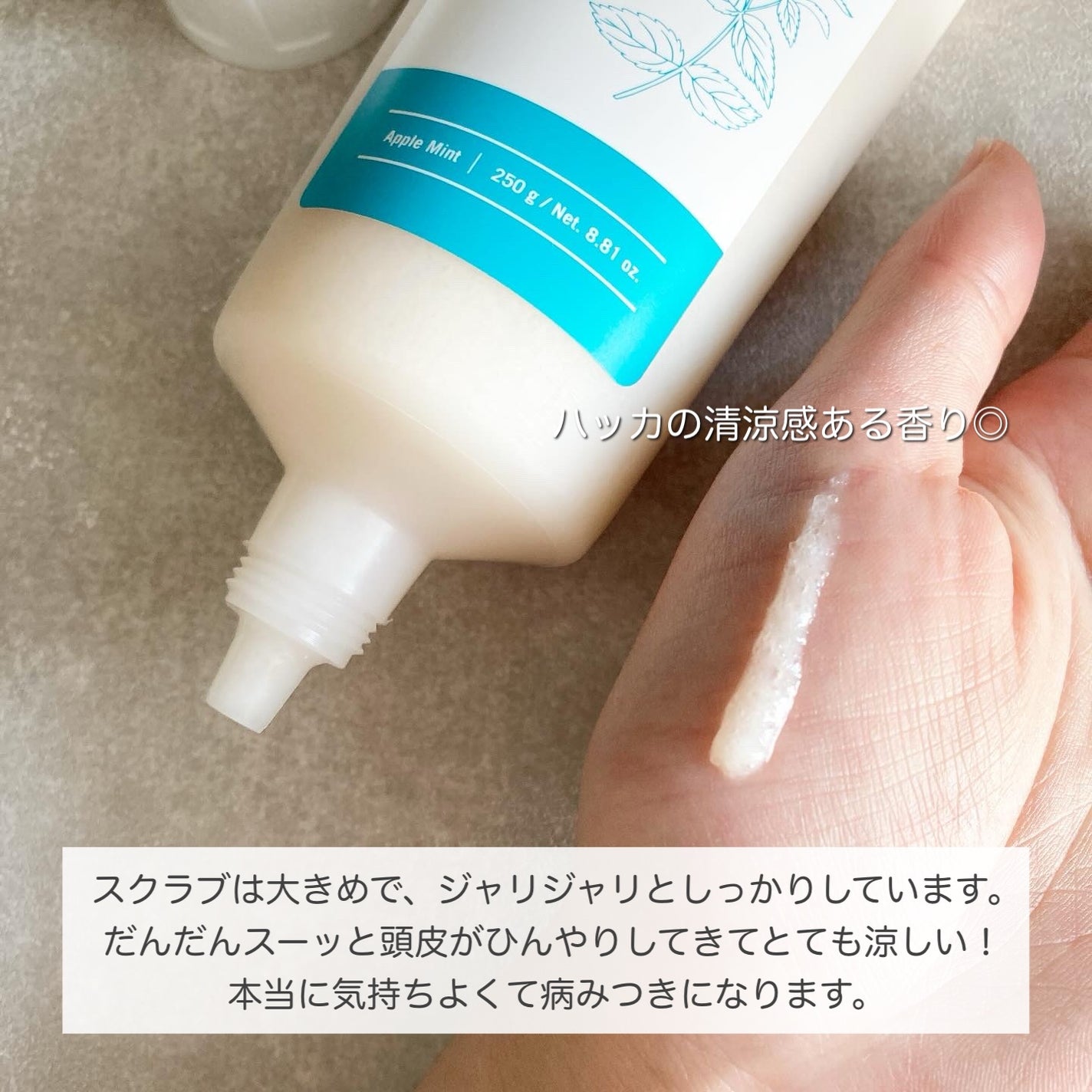 ベタールートクーリングスケーラー/Daleaf/頭皮クレンジングを使ったクチコミ(3枚目)