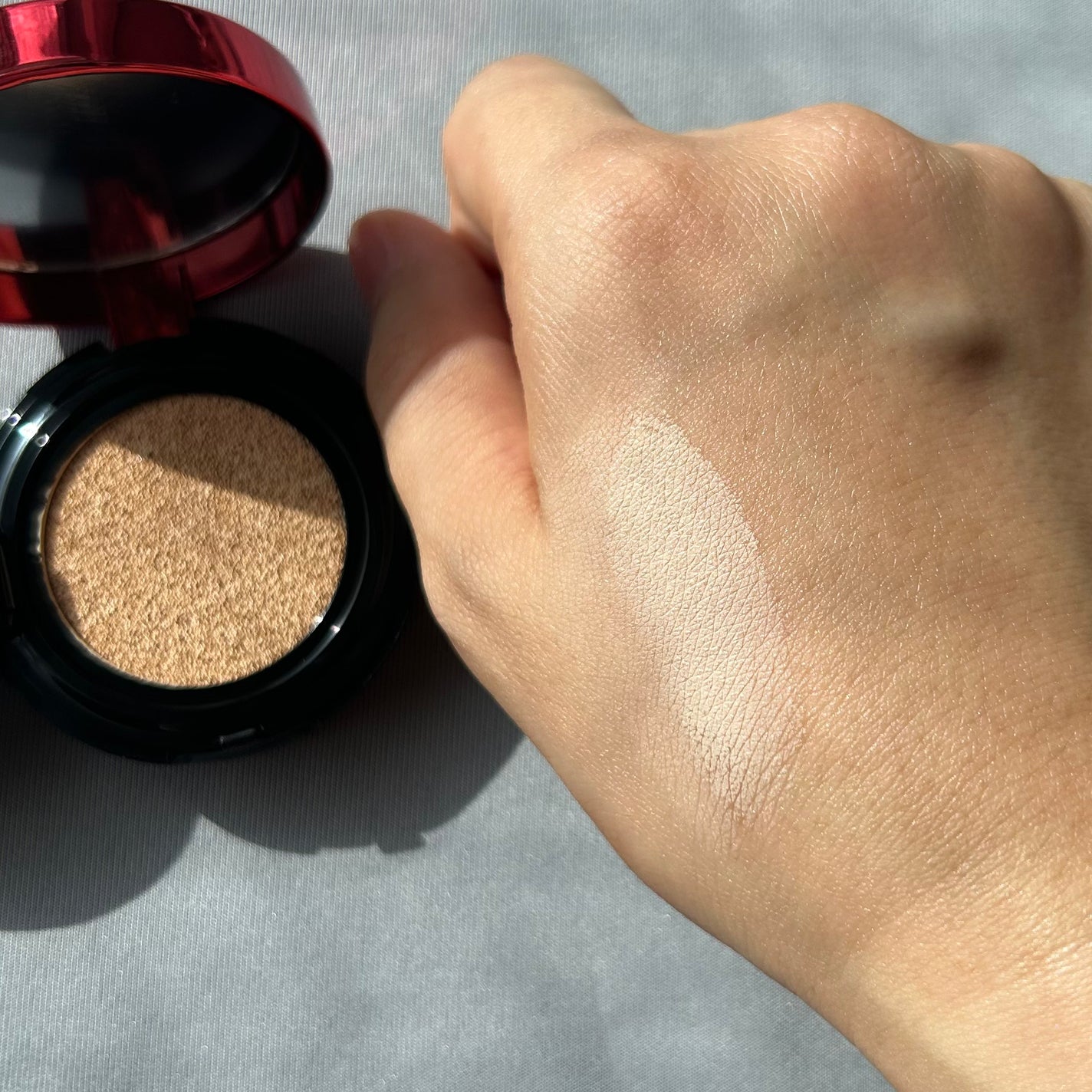 プロテーラービーベルベットカバークッション/espoir/クッションファンデーションを使ったクチコミ(5枚目)