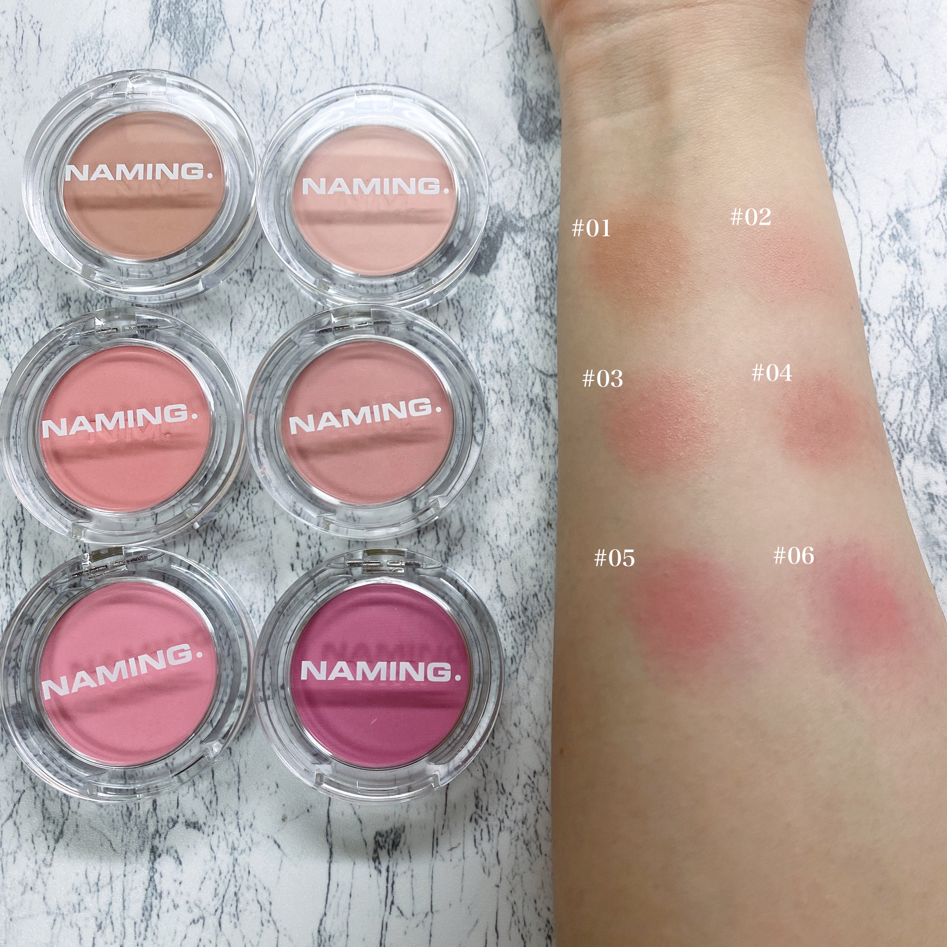ネーミング フラッフィーパウダーブラッシュ/NAMING./パウダーチークを使ったクチコミ（3枚目）