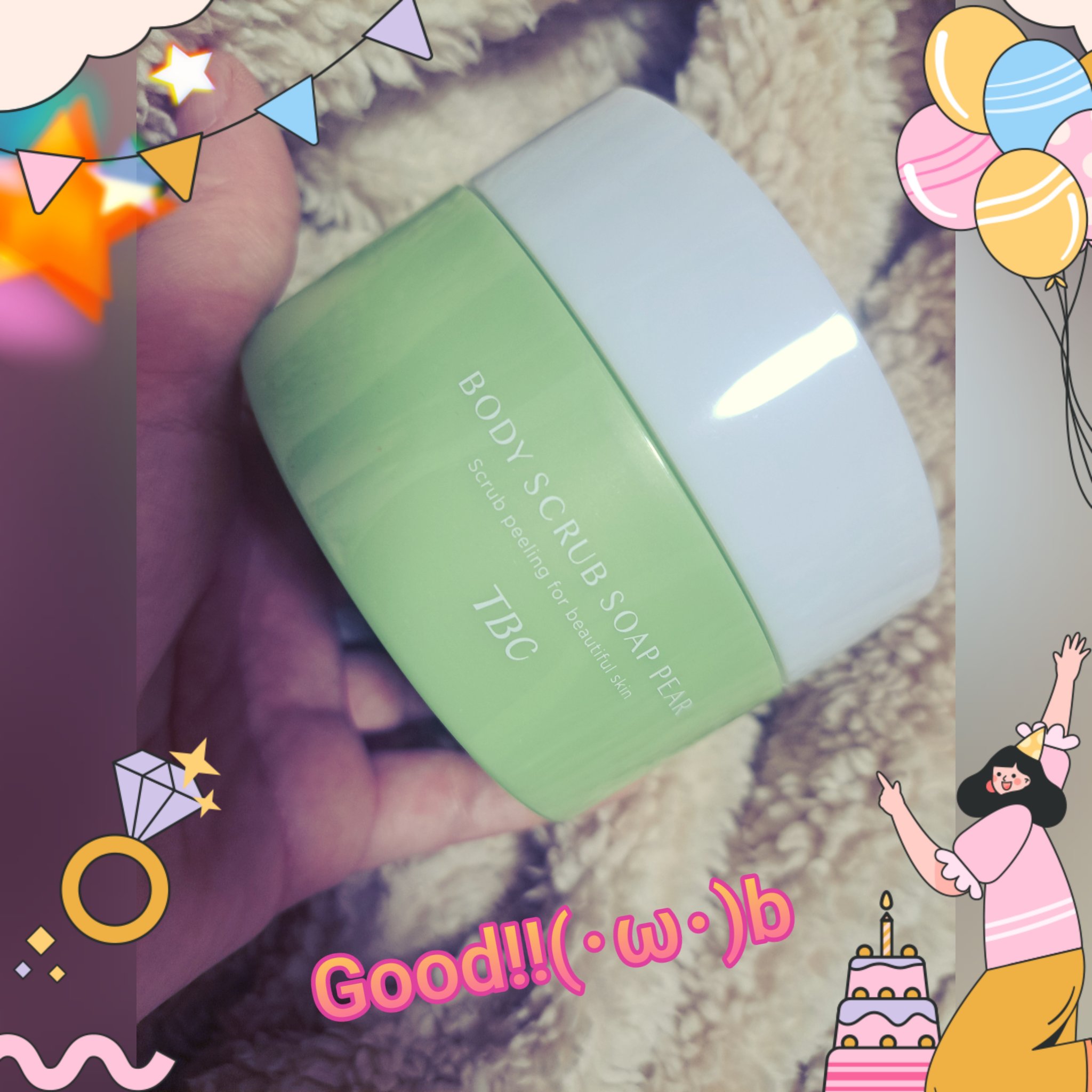 ボディスクラブソープ ペアー/TBC/ボディスクラブを使ったクチコミ（2枚目）