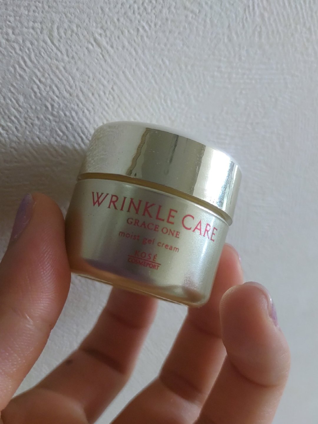 リンクルケア モイストジェルクリーム ミニサイズ15g/グレイスワン/オールインワン化粧品を使ったクチコミ（1枚目）