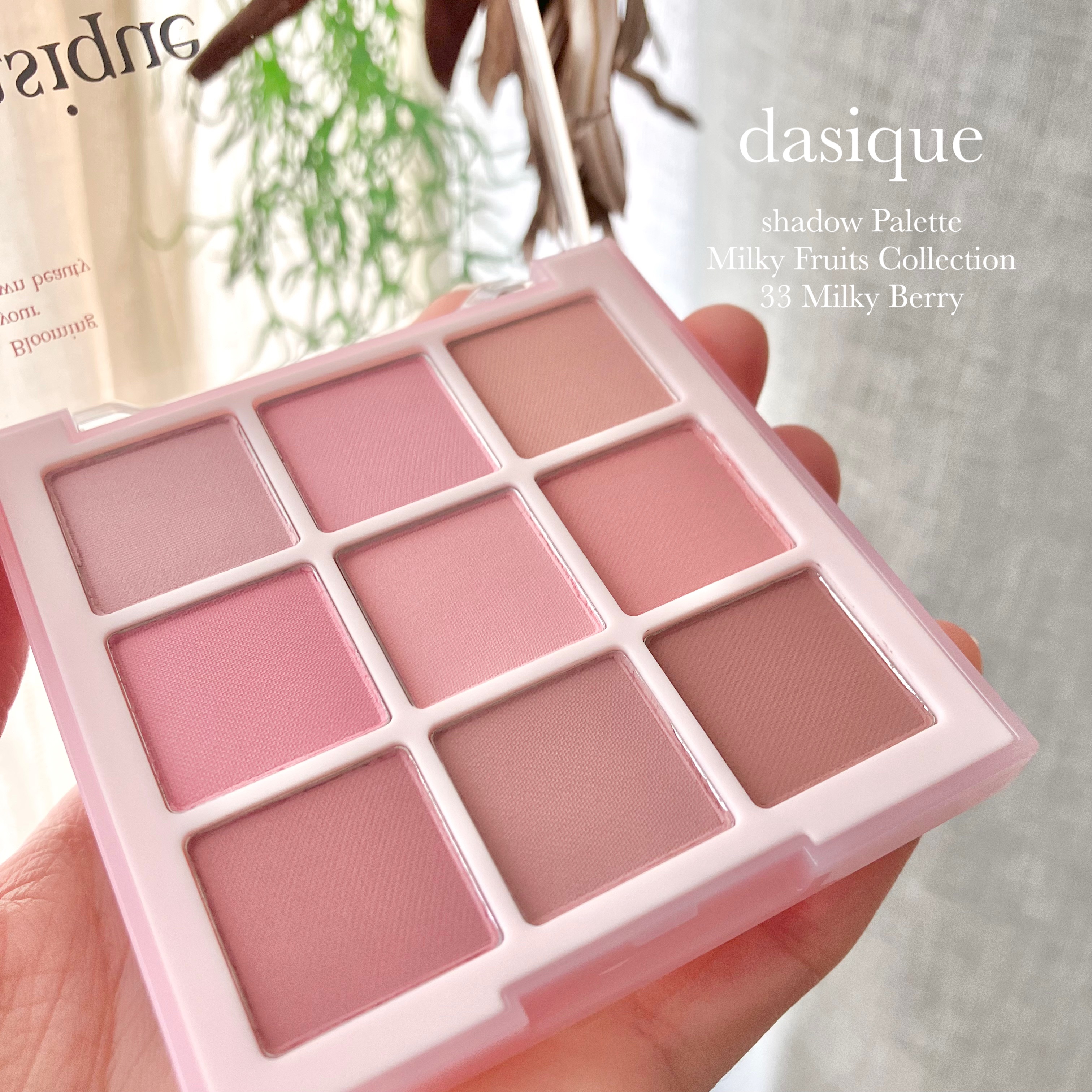 シャドウパレット/dasique/アイシャドウパレットを使ったクチコミ（2枚目）