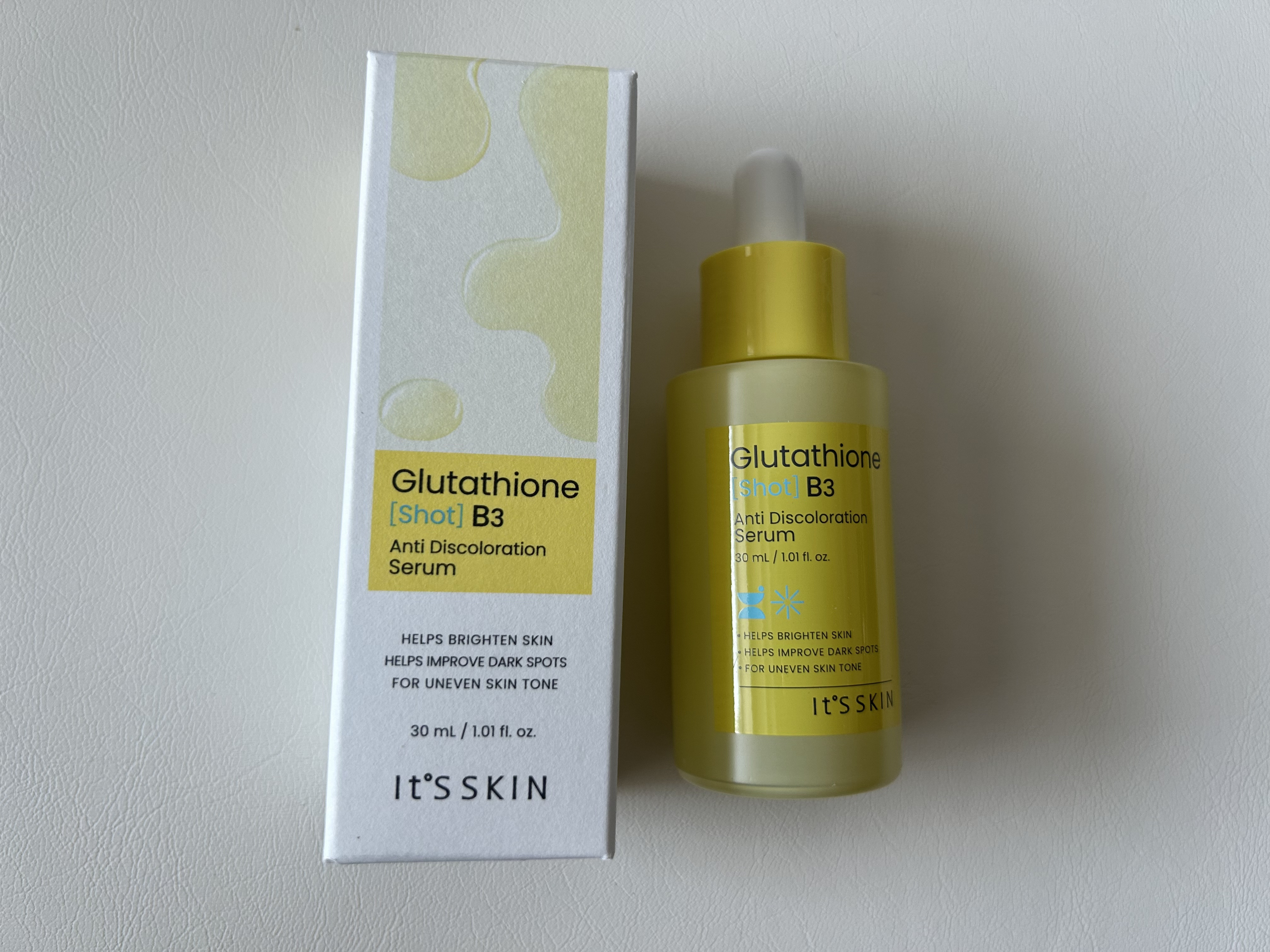 グルタチオンショットB3シミ跡セラム/It's skin/美容液を使ったクチコミ（1枚目）