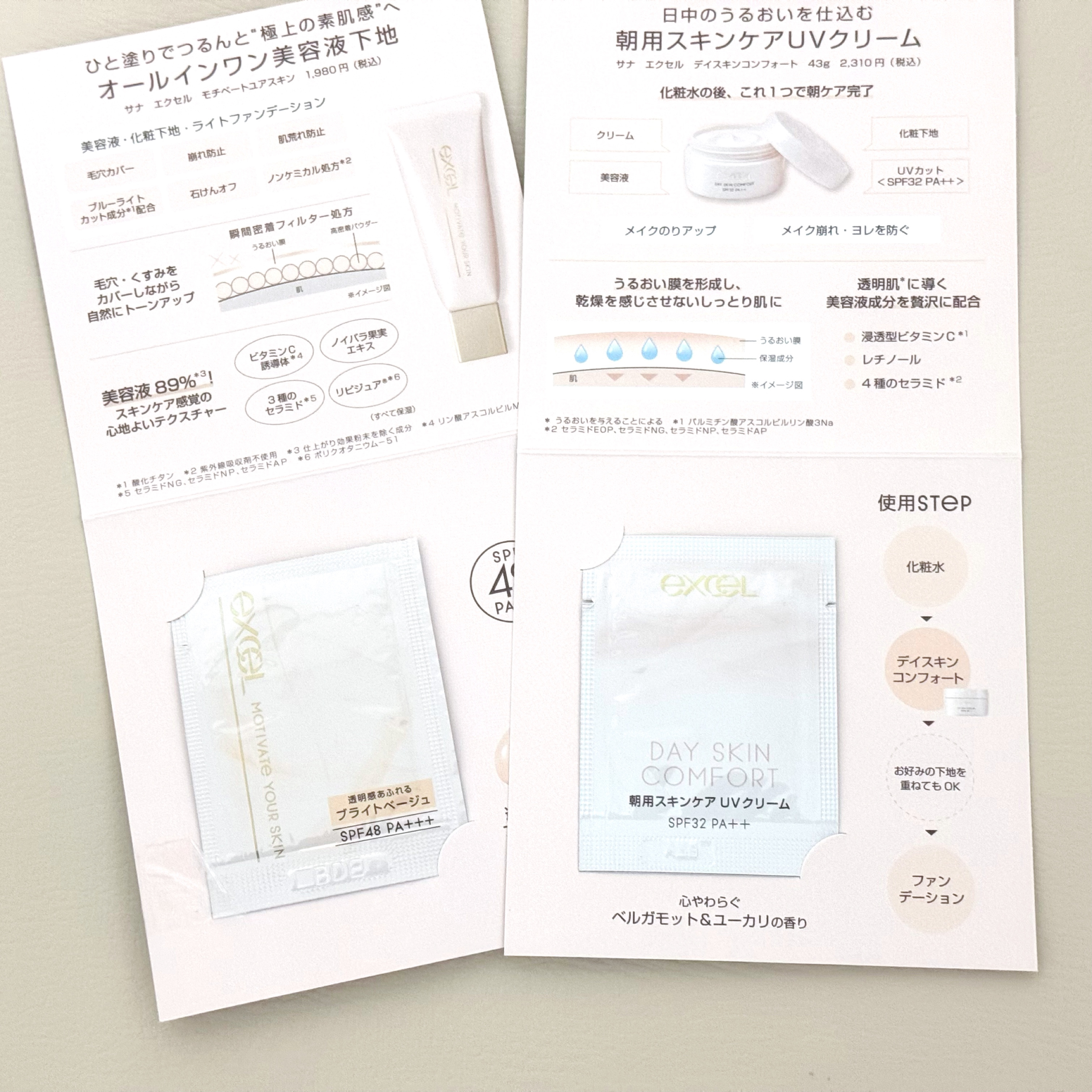 モチベートユアスキン/excel/化粧下地を使ったクチコミ（1枚目）