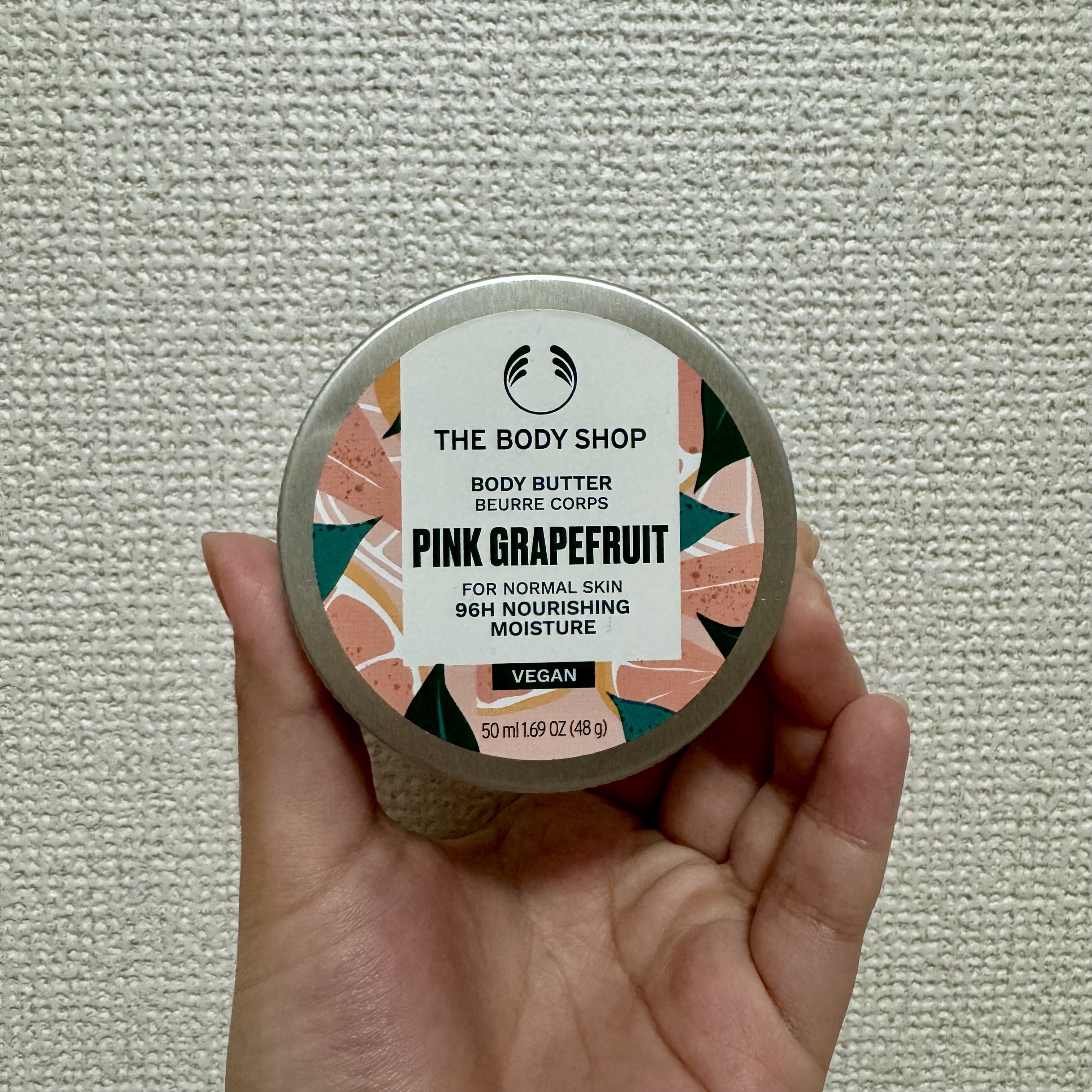 ボディバター ピンクグレープフルーツ 50ml/THE BODY SHOP/ボディクリームを使ったクチコミ（1枚目）