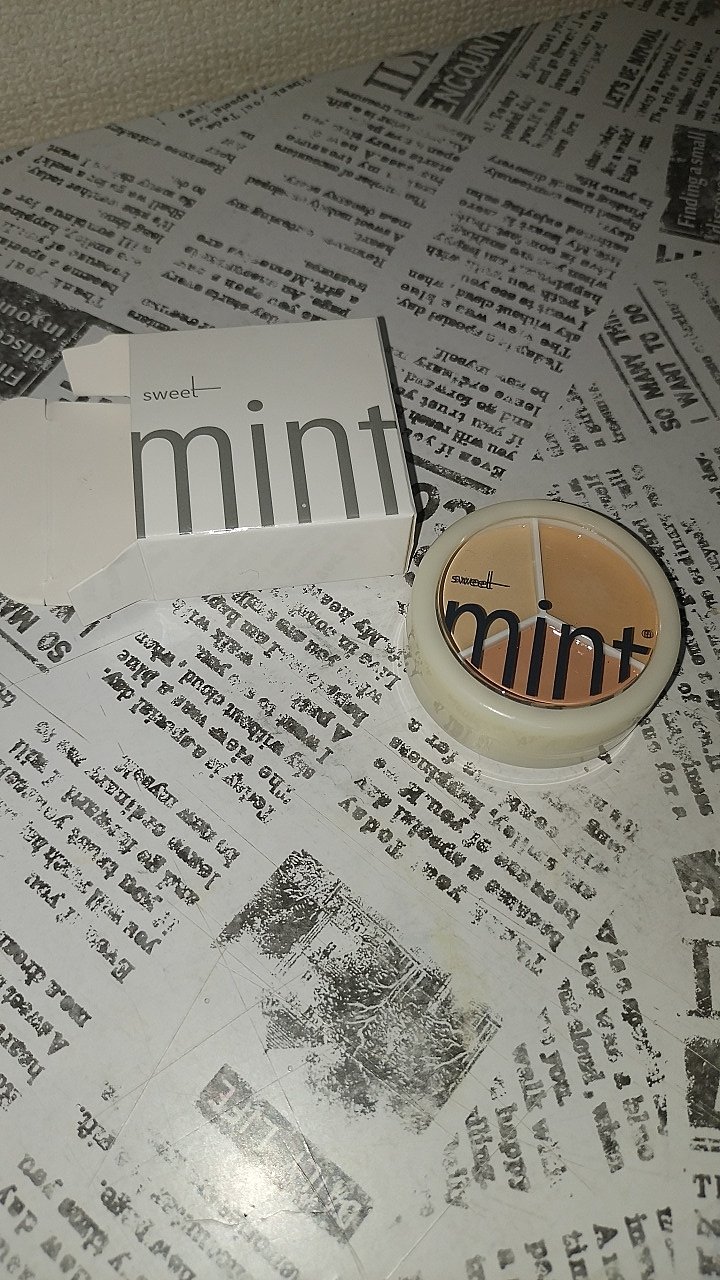 3色コンシーラーパレット/sweet mint/パレットコンシーラーを使ったクチコミ（1枚目）