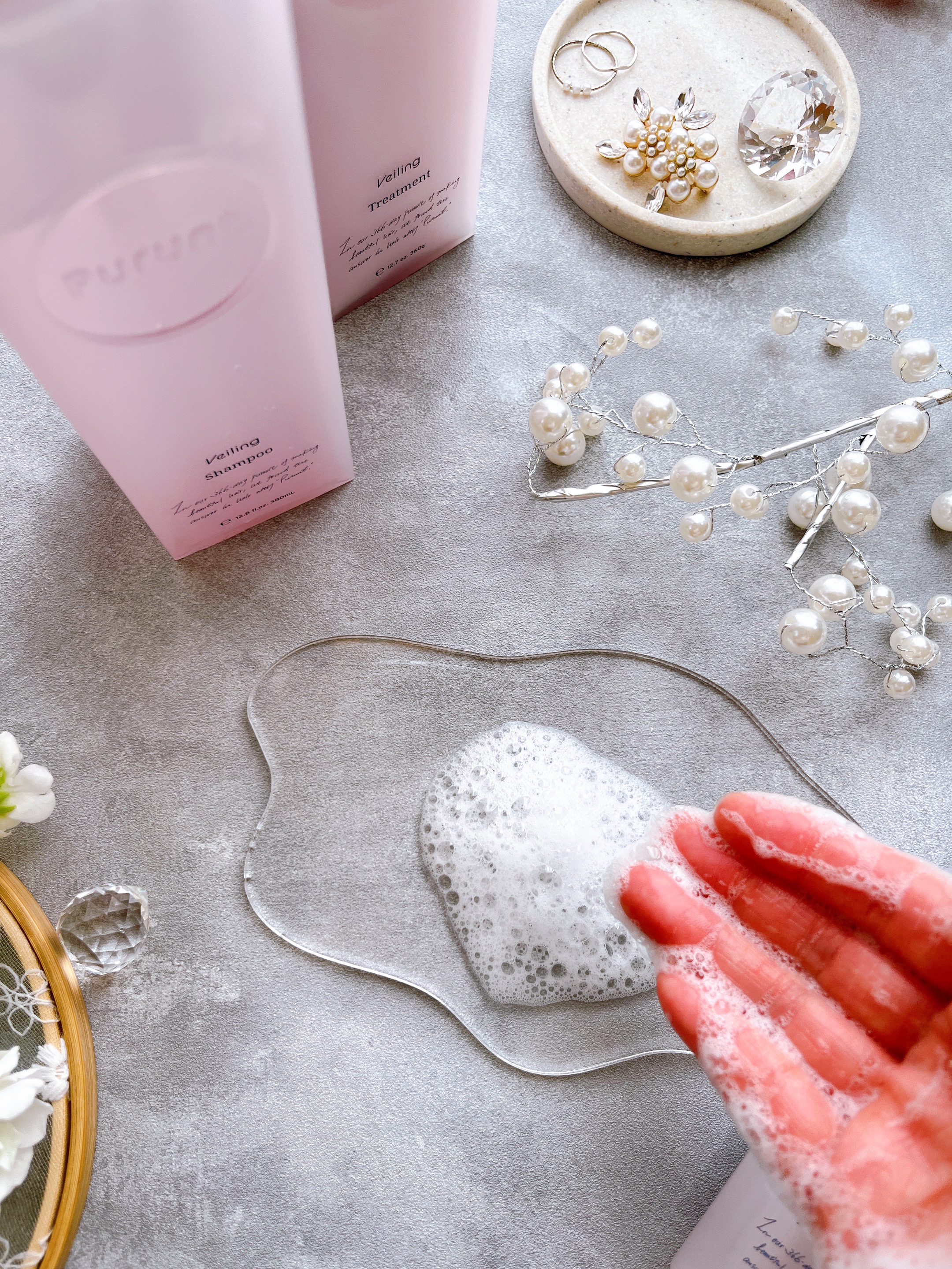 プルント　ヴェーリング美容液シャンプー／トリートメント/Purunt./シャンプー・コンディショナーを使ったクチコミ（3枚目）