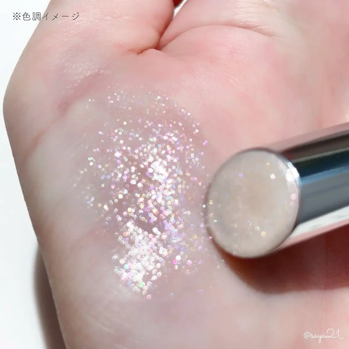 ティルナス  サンリットパール　リップグロウ 04 Morning Fig　モーニングフィグ/tilnus/口紅を使ったクチコミ（2枚目）