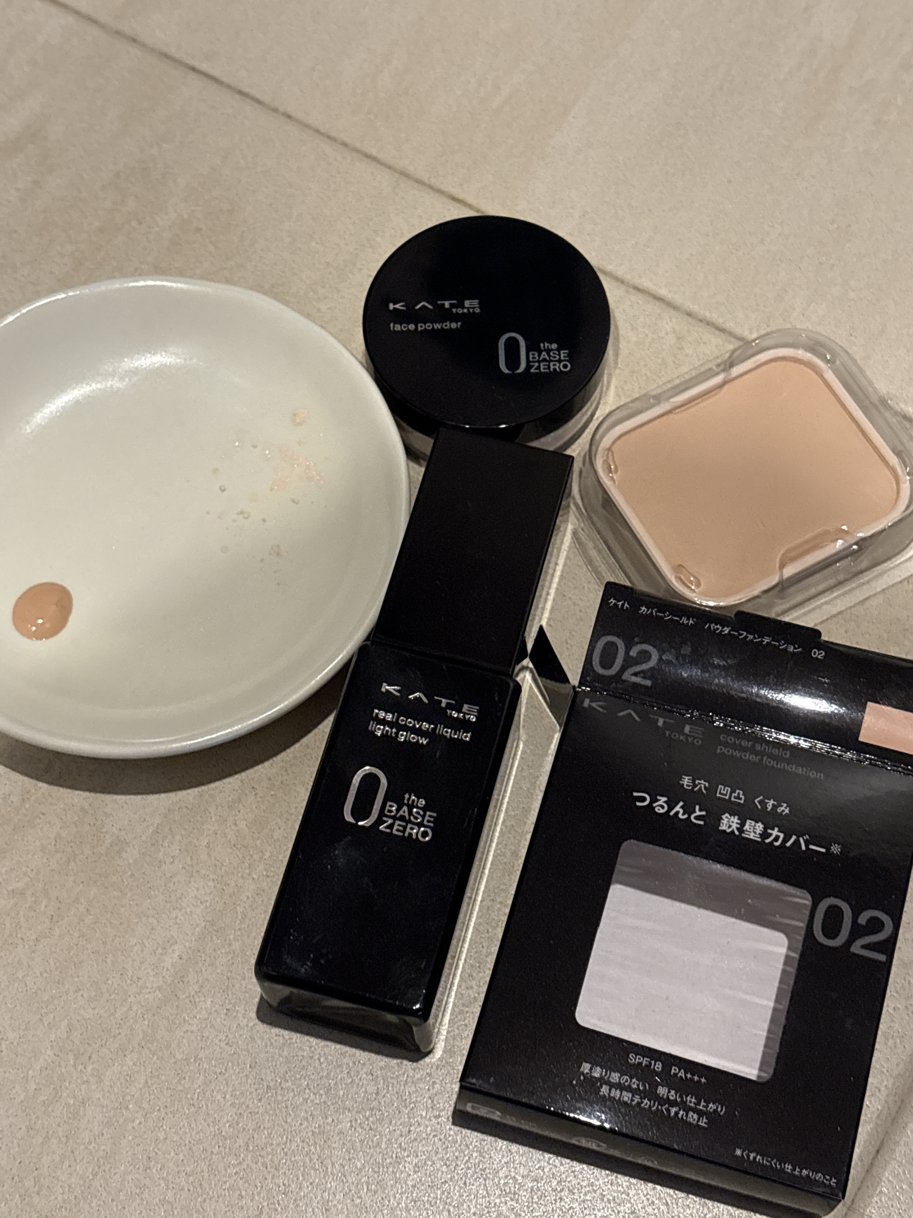 ケイト カバーシールド パウダーファンデーション 02/KATE/パウダーファンデーションを使ったクチコミ（1枚目）