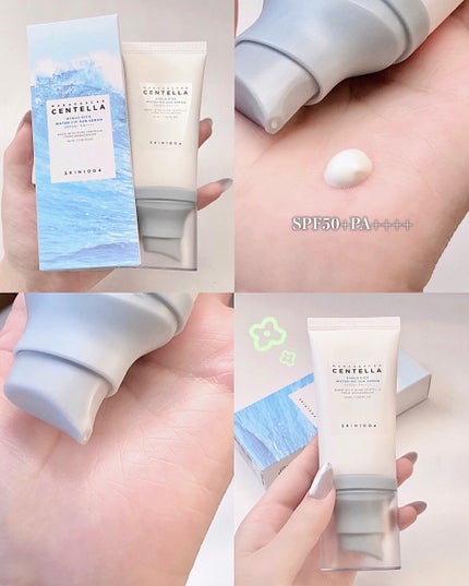 ヒアルーシカ ウォーターフィット サンセラム/SKIN1004/日焼け止めローションを使ったクチコミ(1枚目)