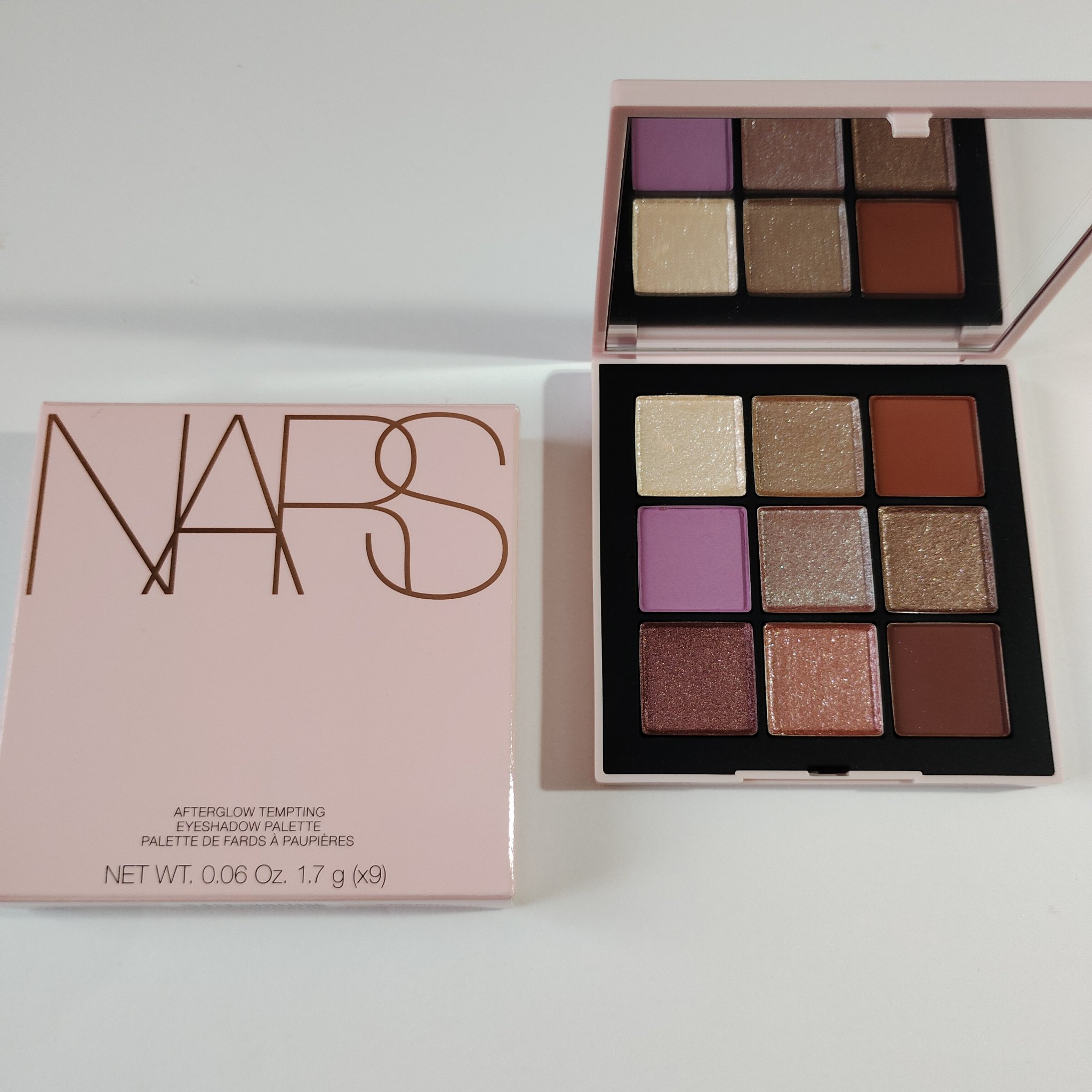 NARS アフターグロー テンプティング アイシャドーパレット/NARS/アイシャドウパレットを使ったクチコミ（1枚目）