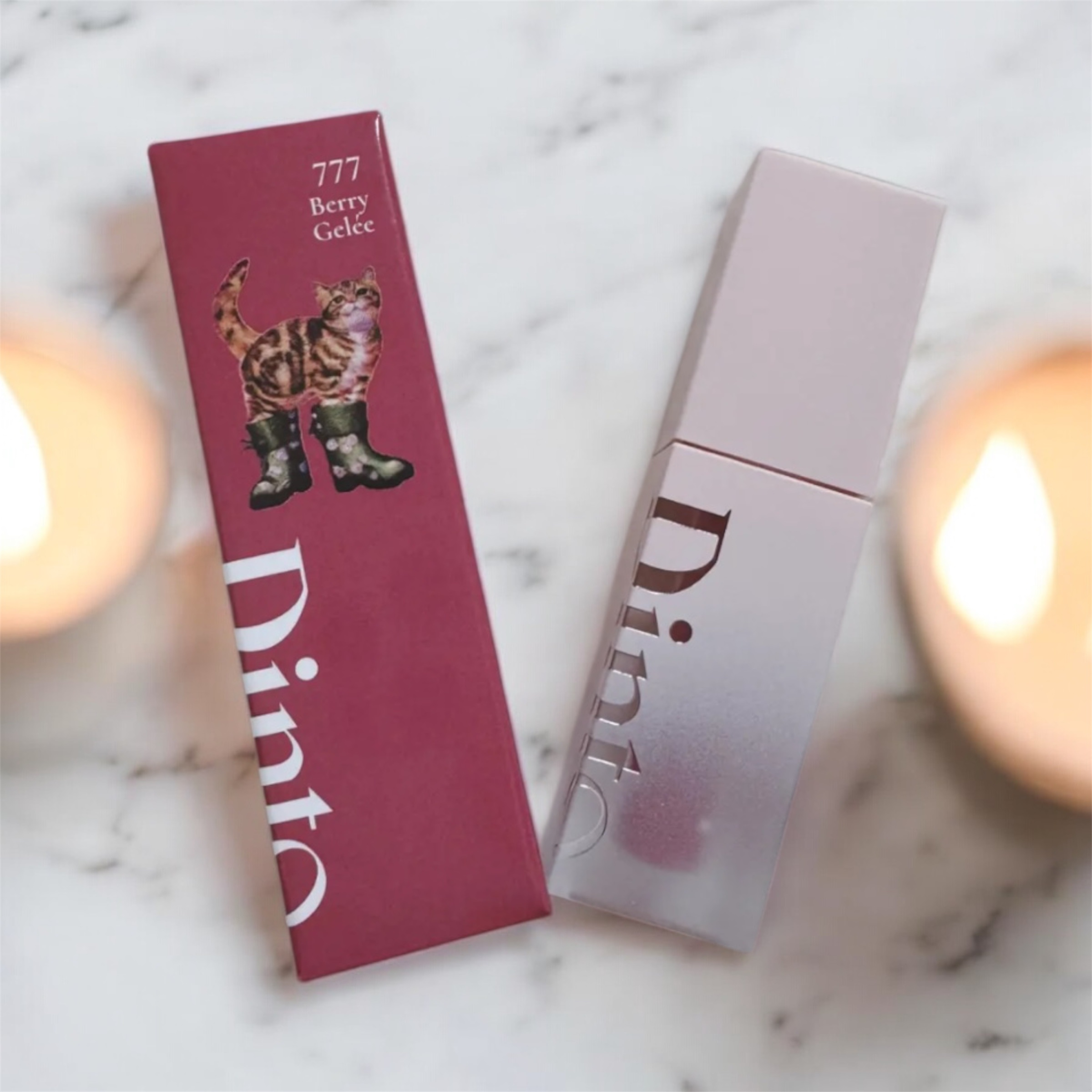 （ル・シャ ボテコレクション）ブラーゼリーボリュームリップティント 777 Berry Gelée/Dinto/リップティントを使ったクチコミ（2枚目）