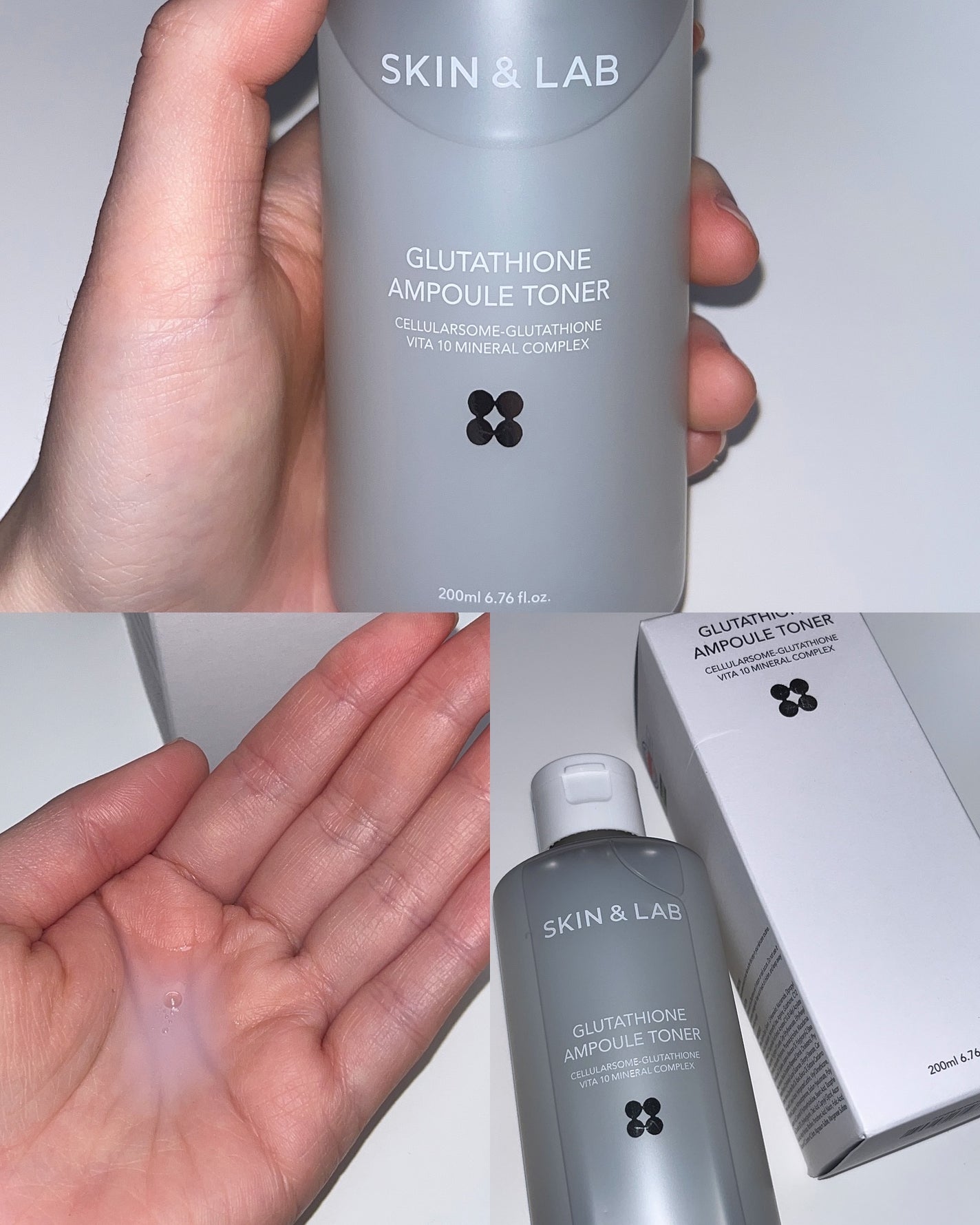 グルタチオンアンプルトナー/SKIN&LAB/化粧水を使ったクチコミ(3枚目)