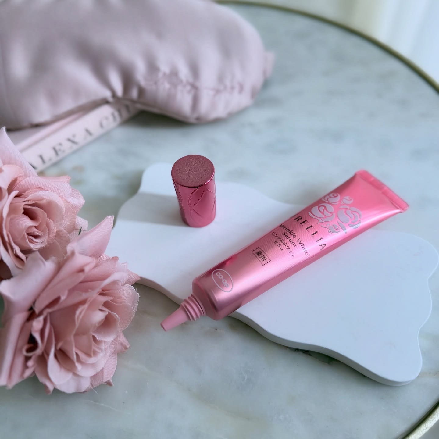 コープ フリーリア 薬用リンクルホワイトセラムＥのクチコミ「⁡
⁡
⁡
＼ コープ発の自然派エイジングケアコスメ ／
⁡
▫️フリーリア　
⁡
「植.....」（1枚目）