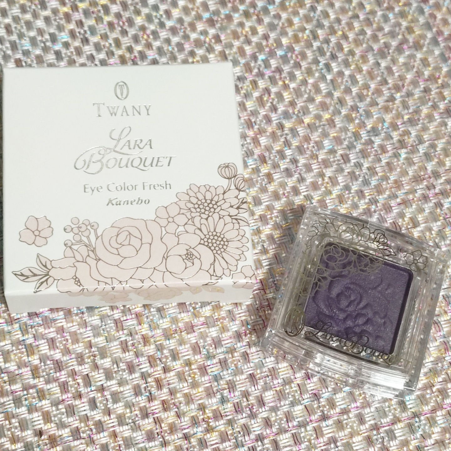ララブーケ アイカラーフレッシュ/TWANY/単色アイシャドウを使ったクチコミ（1枚目）