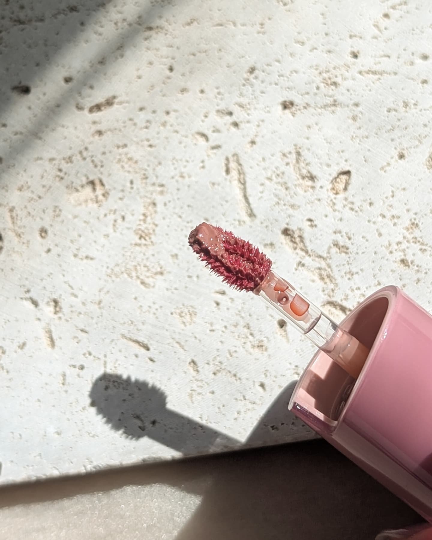 ロウグロウジェルティント R011 チャイ/hince/リップティントを使ったクチコミ（3枚目）