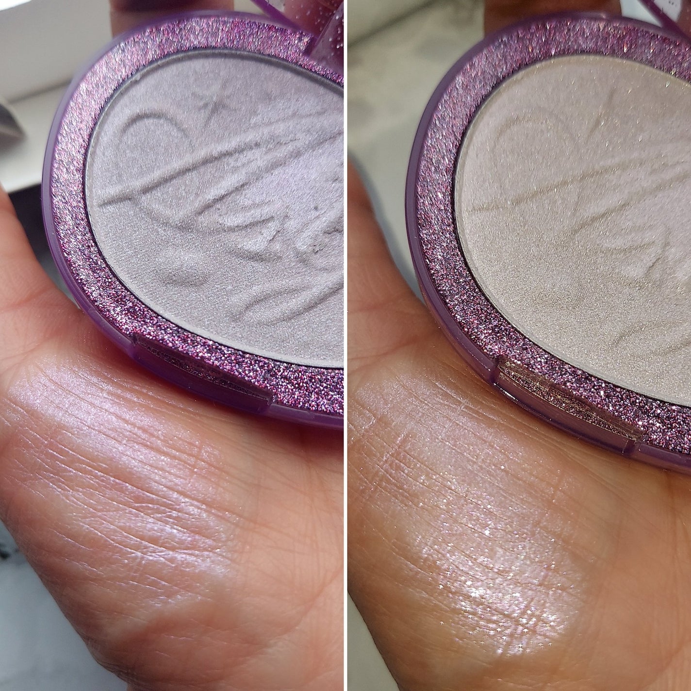 フィー グリッツストーンハイライター/fwee/パウダーハイライトを使ったクチコミ(2枚目)